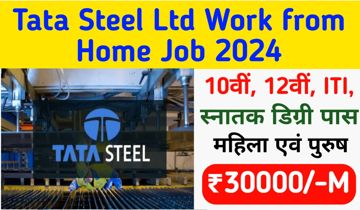 Tata Steel Work from Home Job